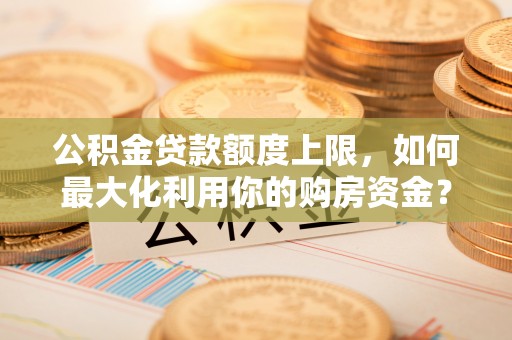 楠梓公积金贷款额度上限，如何最大化利用你的购房资金？