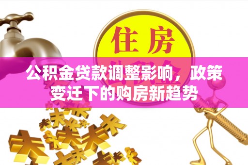 楠梓公积金贷款调整影响，政策变迁下的购房新趋势