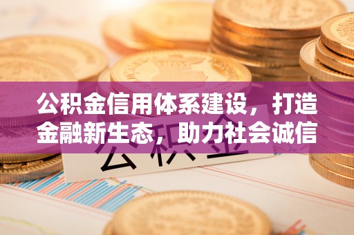 楠梓公积金信用体系建设，打造金融新生态，助力社会诚信发展