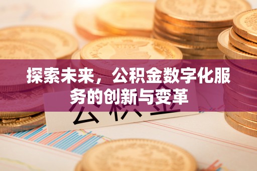 楠梓探索未来，公积金数字化服务的创新与变革