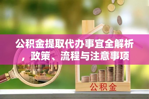 楠梓公积金提取代办事宜全解析，政策、流程与注意事项