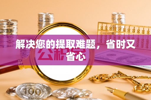 楠梓解决您的提取难题，省时又省心