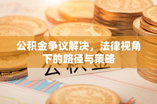 楠梓公积金争议解决，法律视角下的路径与策略