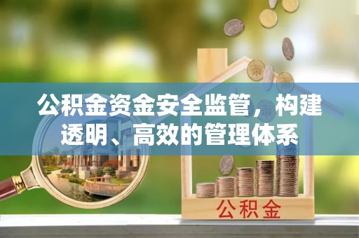 楠梓公积金资金安全监管，构建透明、高效的管理体系