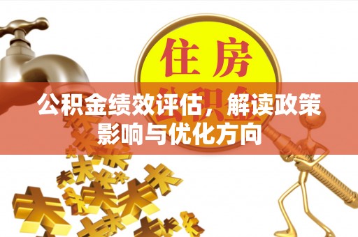楠梓公积金绩效评估，解读政策影响与优化方向