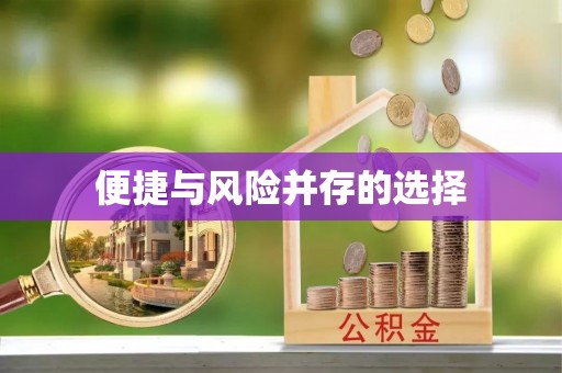 楠梓便捷与风险并存的选择